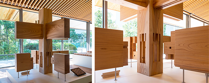 Je place chaque direction (Shiho-sashi Démonté)