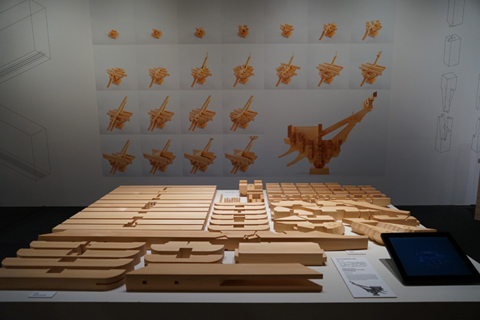 Hall de reliquaire de Temple d'Enkaku-ji ancon maquette (Engakuji-Temple Shariden Emboîtant le Complexe de Parenthèse Plein Modèle d'Échelle)